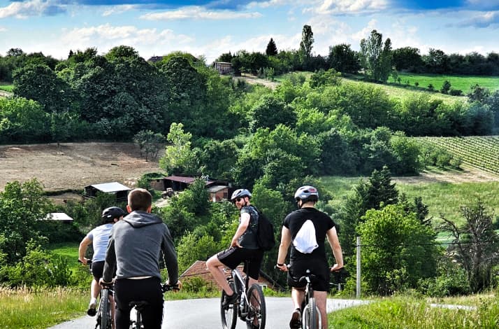 Cycle in a UNESCO Geopark on Croatia's 45th parallel and sip luxe wine