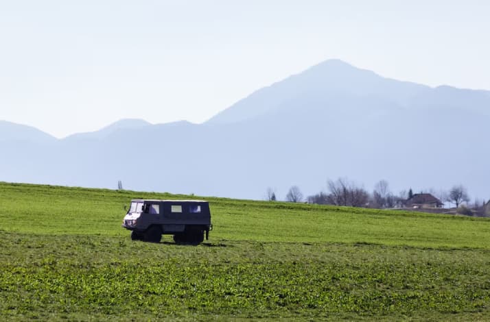 Go off-roading on hidden Lika trails, and stay in a luxury mobile home