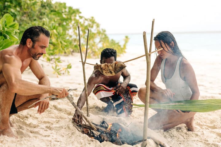 Traditional Maldivian Island Picnic